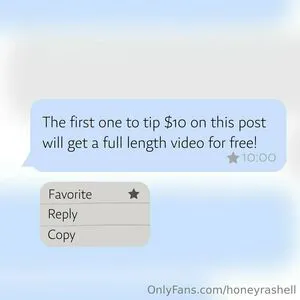 Honeyrashell OnlyFans Leaked Free Thumbnail Picture - #7IjcWObm8y