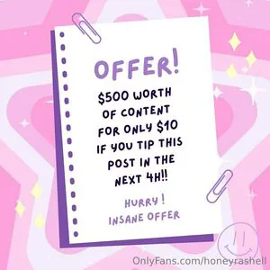 Honeyrashell OnlyFans Leaked Free Thumbnail Picture - #H4ncesxYp0