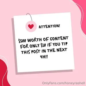 Honeyrashell OnlyFans Leaked Free Thumbnail Picture - #l1Mdlnadn8