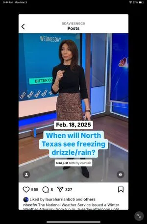 Hot News Weather Babes OnlyFans Leaked Free Thumbnail Picture - #nwHojX95KE