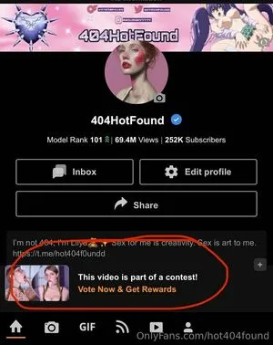 Hot404found OnlyFans Leaked Free Thumbnail Picture - #upkpiRVkvG