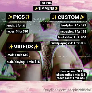 Hotpinkofficial OnlyFans Leaked Free Thumbnail Picture - #1u1amQJzWM
