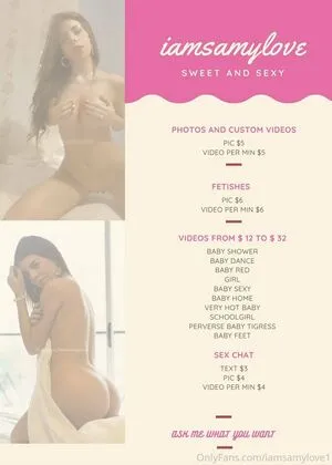 Iamsamylove1 OnlyFans Leaked Free Thumbnail Picture - #2iNr1RTn29