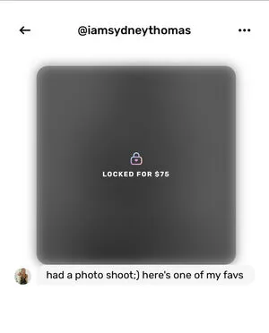 Iamsydneythomas OnlyFans Leaked Free Thumbnail Picture - #sgDU7bN6W7