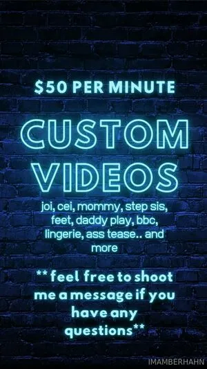 Imamberhahnfree OnlyFans Leaked Free Thumbnail Picture - #yUphjctjVN