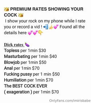 Imirisbabe OnlyFans Leaked Free Thumbnail Picture - #3YXVXeOETD