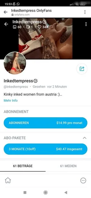 Inkedtempress OnlyFans Leaked Free Thumbnail Picture - #1wtgtMURSc