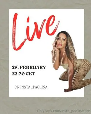 Insta Paolinafree OnlyFans Leaked Free Thumbnail Picture - #0ifLqMyzGU