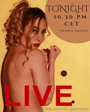 Insta Paolinafree OnlyFans Leaked Free Thumbnail Picture - #H6Ey1Yw1qP