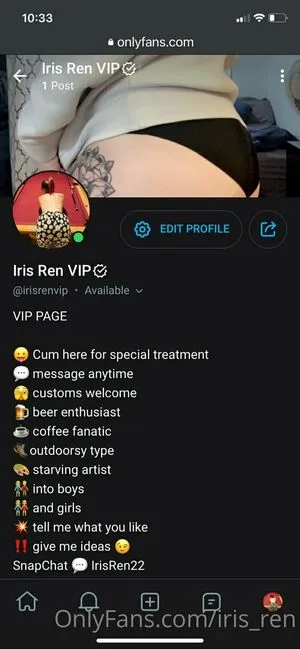 Iris Ren OnlyFans Leaked Free Thumbnail Picture - #FhSRkdHUNA