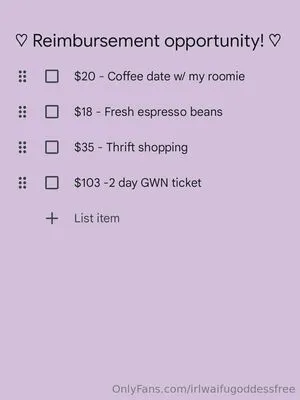 Irlwaifugoddessfree OnlyFans Leaked Free Thumbnail Picture - #R1XS35nQOg