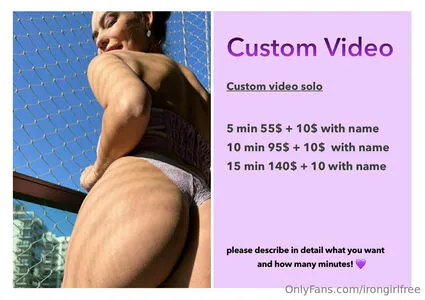 Irongirlfree OnlyFans Leaked Free Thumbnail Picture - #bM5AxZBUsL