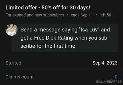 Isaluvbbwfree OnlyFans Leaked Free Thumbnail Picture - #IFCgLR70yP