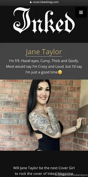 Itsdamejane OnlyFans Leaked Free Thumbnail Picture - #64mbsyKNjh
