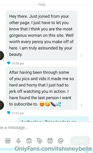 Itshoneybelle OnlyFans Leaked Free Thumbnail Picture - #tEI1lNEkAF