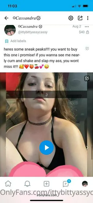 Ittybittyassycassy OnlyFans Leaked Free Thumbnail Picture - #fThtNq7nju