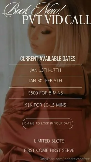 Jadastevensfree OnlyFans Leaked Free Thumbnail Picture - #s1gkchKpH6
