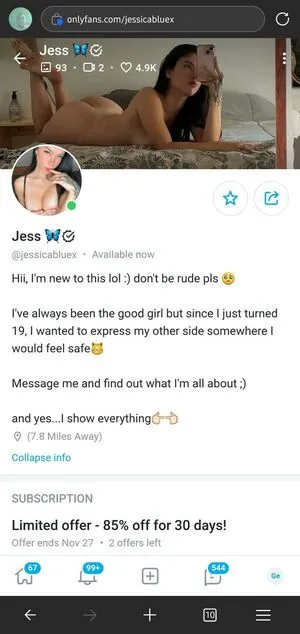 Jessicabluex OnlyFans Leaked Free Thumbnail Picture - #h84SHeWBcC