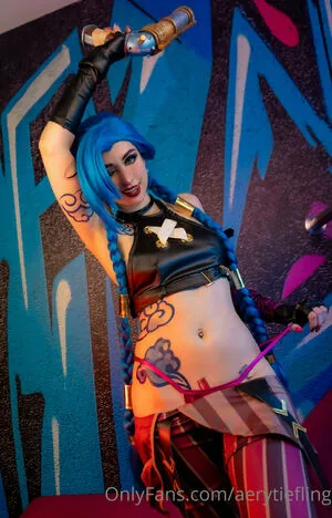 Jinx Cosplay Arcane OnlyFans Leaked Free Thumbnail Picture - #9uGnzTRCAB