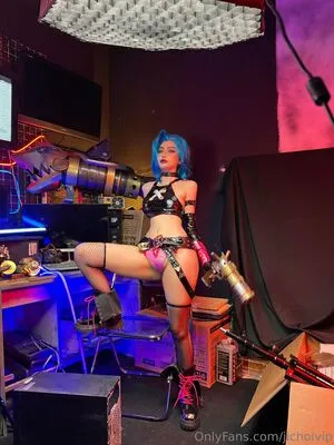 Jinx Cosplay Arcane OnlyFans Leaked Free Thumbnail Picture - #NDHnWTDuys