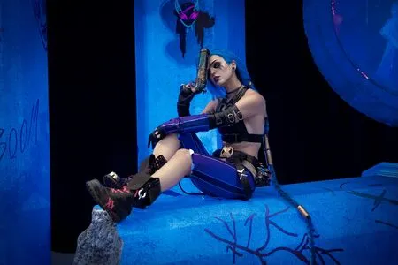 Jinx Cosplay Arcane OnlyFans Leaked Free Thumbnail Picture - #jluvIED5FE