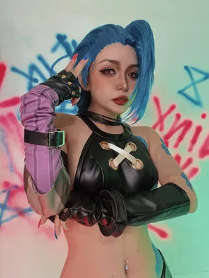 Jinx Cosplay Arcane OnlyFans Leaked Free Thumbnail Picture - #oInuzSFEjE