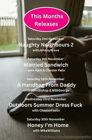 Joinersamantha OnlyFans Leaked Free Thumbnail Picture - #iFD8JK5olC