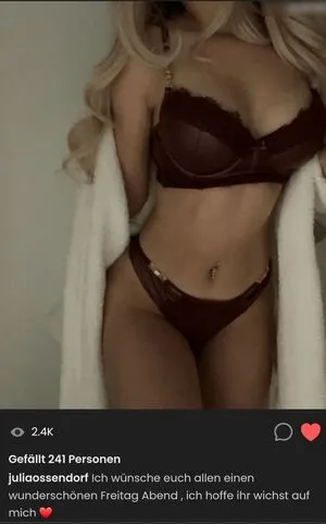 Juliaossendorf OnlyFans Leaked Free Thumbnail Picture - #4Ulwz4MtGc