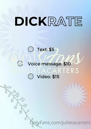 Julietacarters OnlyFans Leaked Free Thumbnail Picture - #DHDVFn7D8i