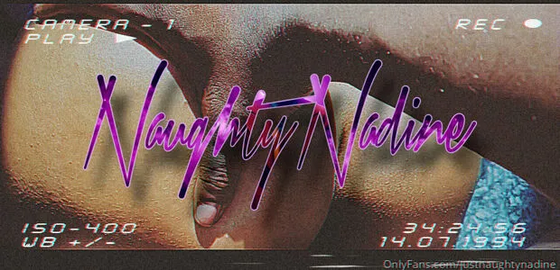 Justnaughtynadine OnlyFans Leaked Free Thumbnail Picture - #Y1AIC43O7T