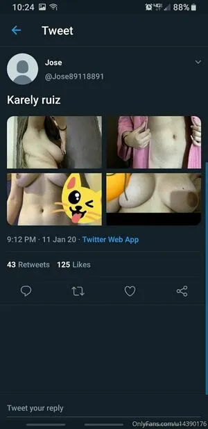 Karelyruizoficial OnlyFans Leaked Free Thumbnail Picture - #QyC8OokmIZ