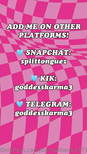 Karmatheslut777 OnlyFans Leaked Free Thumbnail Picture - #FeFEa7qf1z