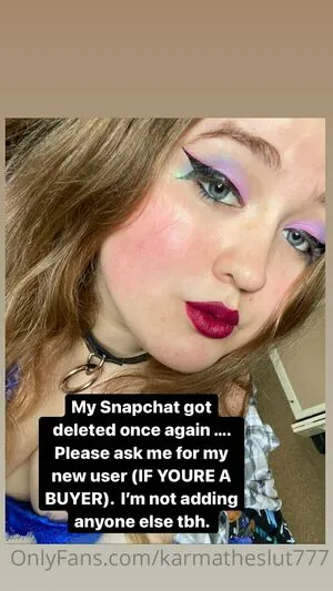 Karmatheslut777 OnlyFans Leaked Free Thumbnail Picture - #xyyWmjUesJ