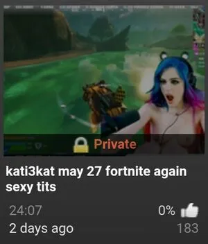 Kati3kat OnlyFans Leaked Free Thumbnail Picture - #0pEh9VMvwy