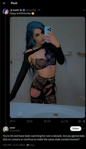 Kati3kat OnlyFans Leaked Free Thumbnail Picture - #SCSyzCHbgn