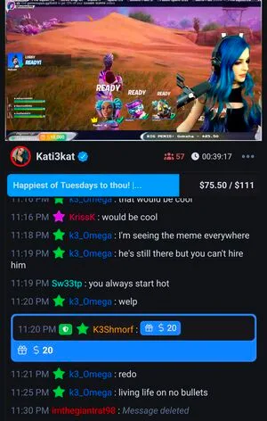 Kati3kat OnlyFans Leaked Free Thumbnail Picture - #UIL5XM9Pa7