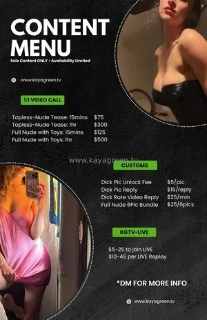 Kayagreentv OnlyFans Leaked Free Thumbnail Picture - #DtWbUYJ2BB