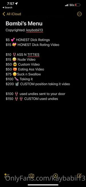 Kaybabii13 OnlyFans Leaked Free Thumbnail Picture - #S0qRtoYL6I