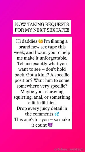 Kayci OnlyFans Leaked Free Thumbnail Picture - #JZeBeQnMAR