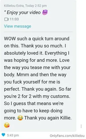 Killielou OnlyFans Leaked Free Thumbnail Picture - #EcbOwGpxCh