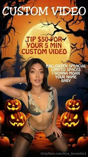 Kira Brunette1 OnlyFans Leaked Free Thumbnail Picture - #F5H9CcMFam