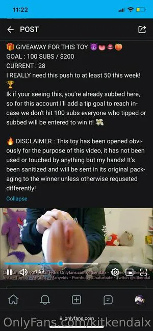 Kitkendalx OnlyFans Leaked Free Thumbnail Picture - #x1rFe13tuC