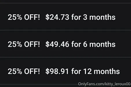 Kitty Leroux00 OnlyFans Leaked Free Thumbnail Picture - #txWQTpnSda