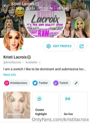 Kristilacroix OnlyFans Leaked Free Thumbnail Picture - #c5wwqRp8zl