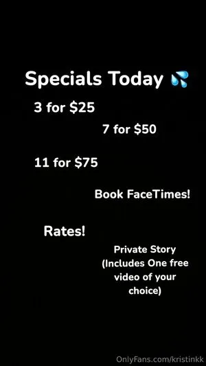 Kristinkk OnlyFans Leaked Free Thumbnail Picture - #CWamLQuwby