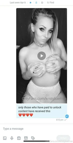 Kristybaefree OnlyFans Leaked Free Thumbnail Picture - #phHhTCZtNz