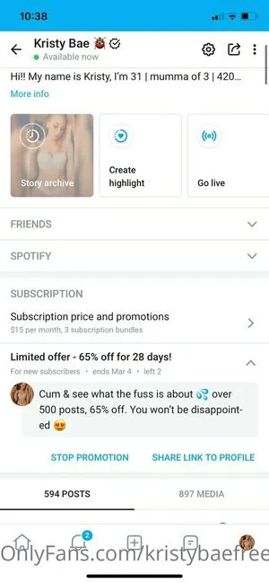 Kristybaefree OnlyFans Leaked Free Thumbnail Picture - #vUpdqQJUsS