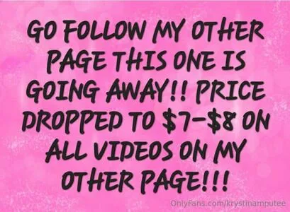 Krystinamputee OnlyFans Leaked Free Thumbnail Picture - #228Shnfqep
