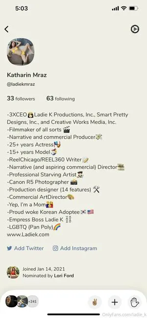 Ladie K OnlyFans Leaked Free Thumbnail Picture - #56Ucp1l5f1
