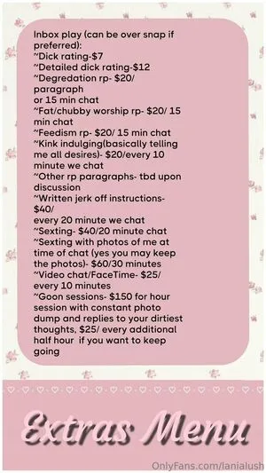 Lanialush OnlyFans Leaked Free Thumbnail Picture - #B06AmAr38R